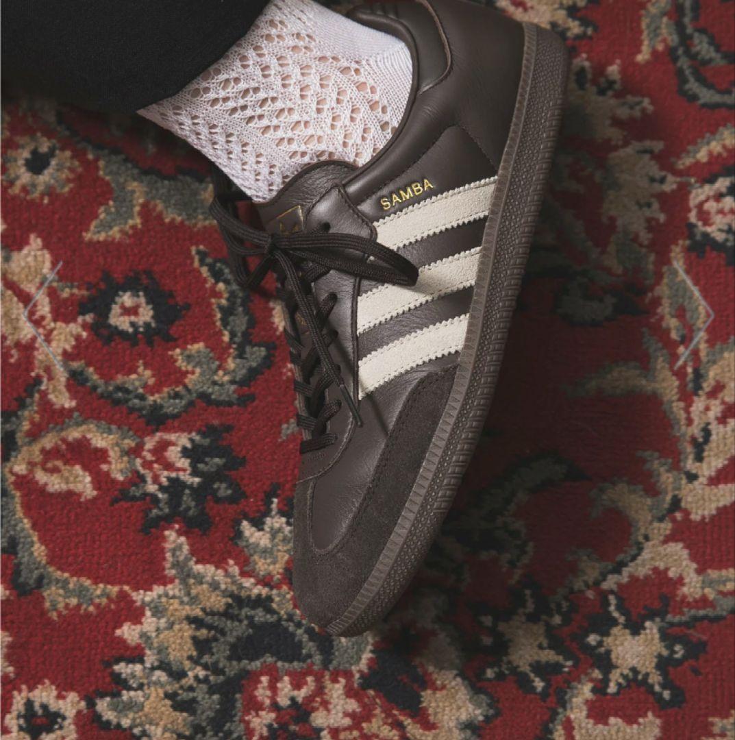新品★アーバンリサーチ 別注 adidas× SAMBA OG ブラウン 23