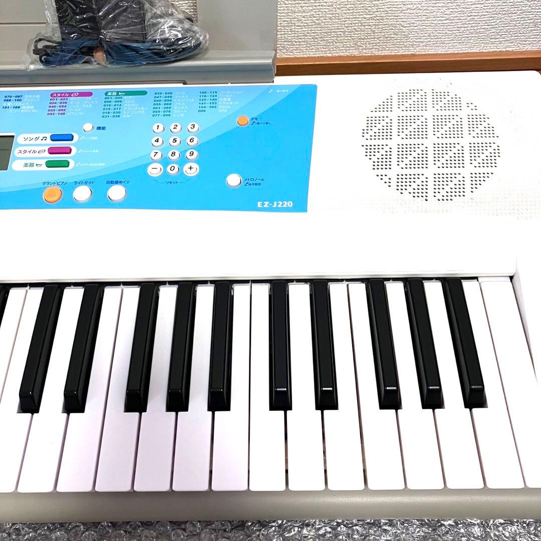 YAMAHA ヤマハ　電子ピアノ　電子キーボード　EZ-J220✨良品・大特価✨