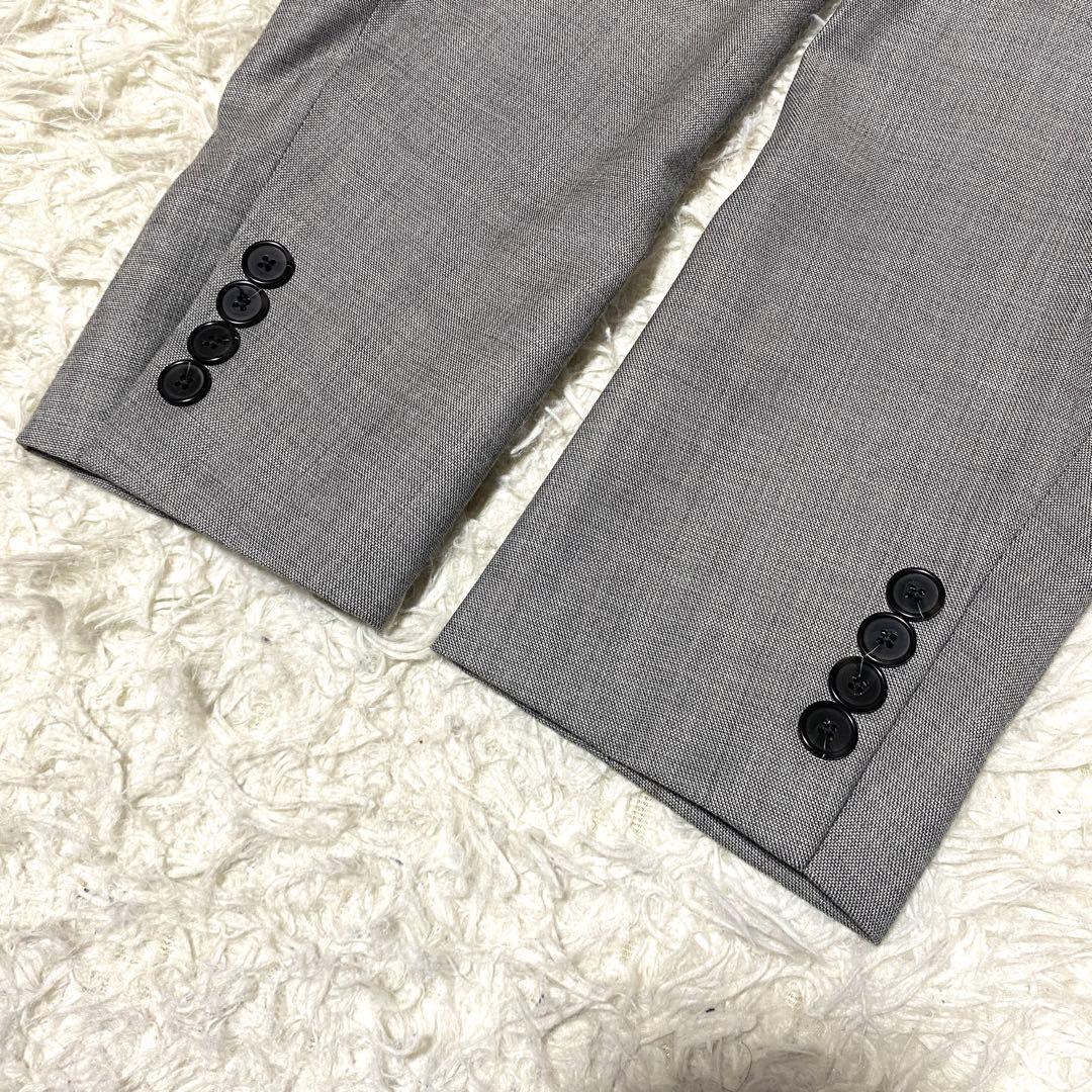 美品✨23区 セットアップ ビジネス ジャケット スカート 大きいサイズ グレー