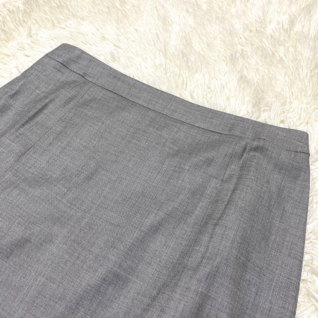 美品✨23区 セットアップ ビジネス ジャケット スカート 大きいサイズ グレー