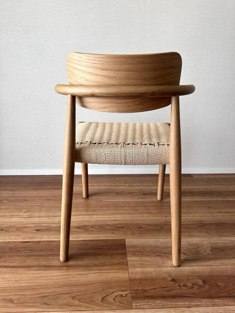unico HILMA（ヒルマ）チェア ナチュラルオーク／未使用・入荷待ち商品