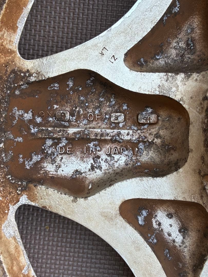 オートクチュール　シュプレム19インチ9j 10j当時物