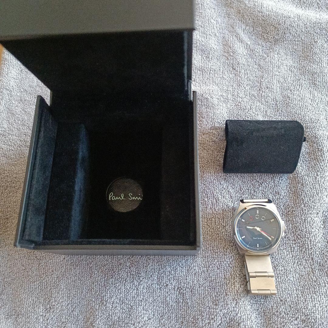 Paul Smith ファイブアイズ腕時計 シルバー/青