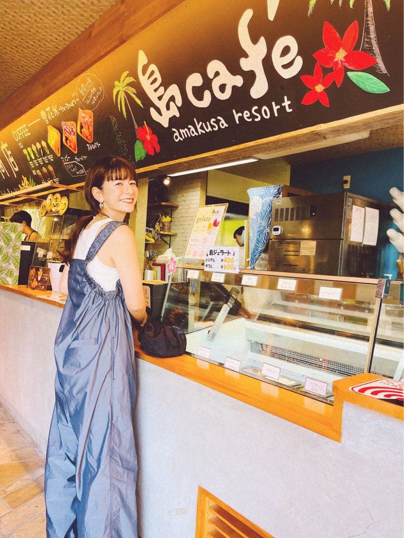 新品　トゥデイフル　 サイドギャザーコンビネゾン　サロペット　スザンヌ着用