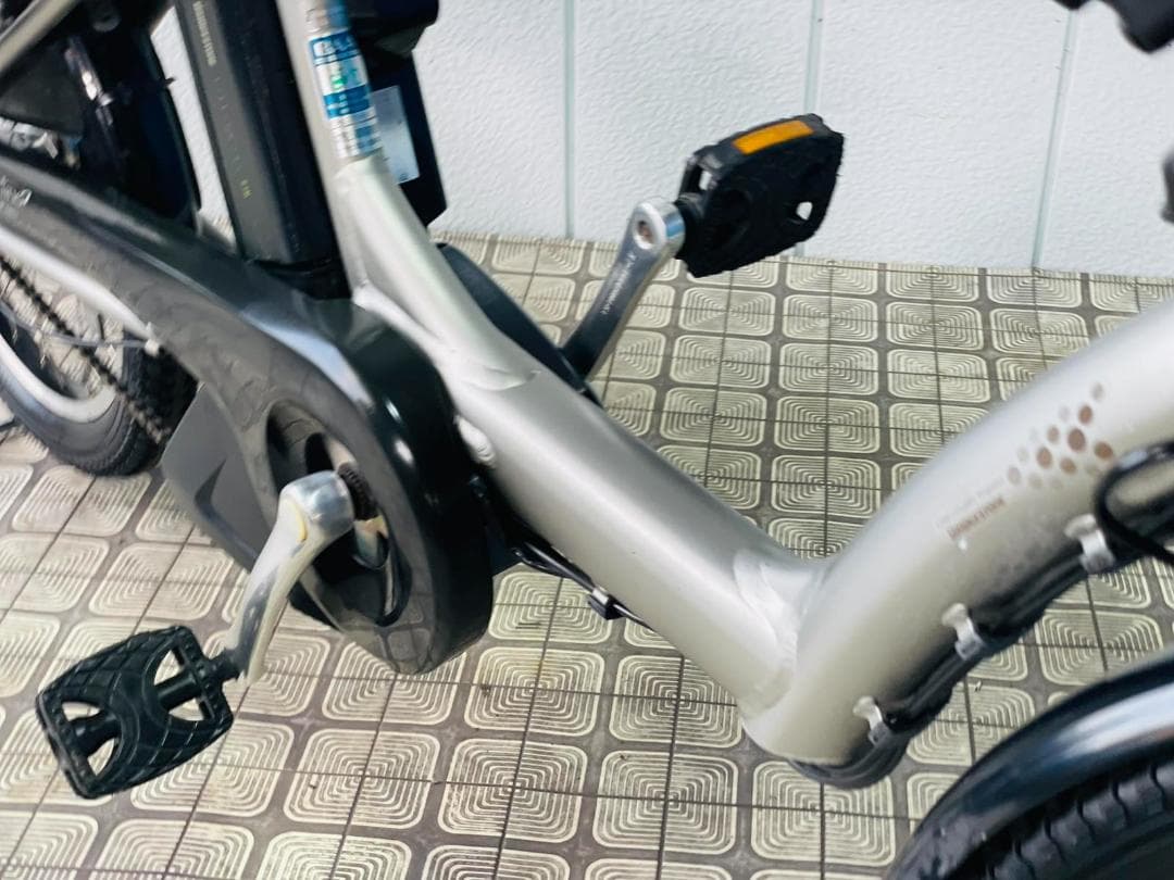 【BRIDGESTONE】 20インチ子供乗せ電動アシスト自転車2682