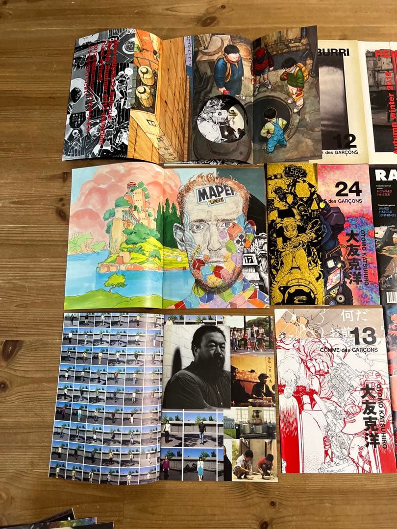 COMME des GARÇONSコムデギャルソン　DM18点セット　大友克彦