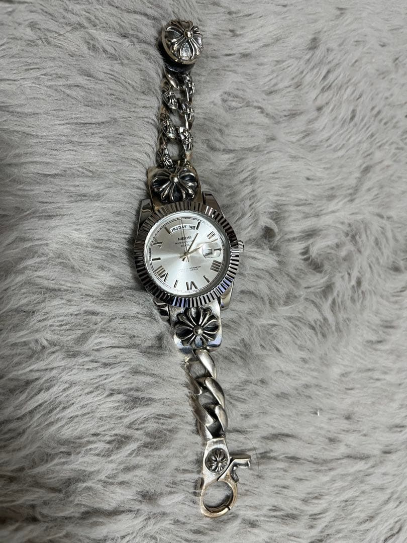 Watch　全花コマウォッチクラッシュウォッチ16cm 925刻印