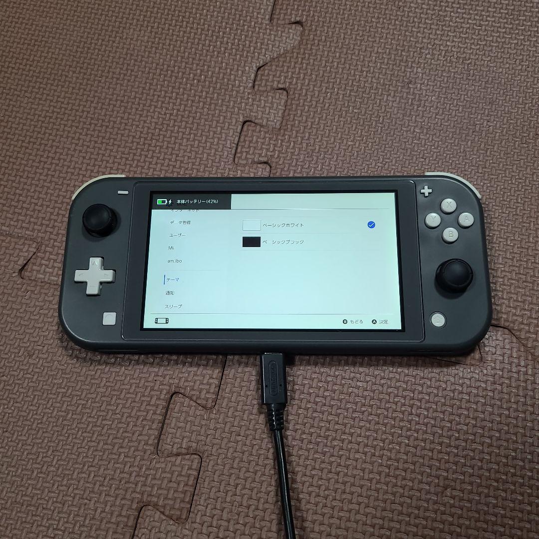 Nintendo Switch Lite グレー 0074