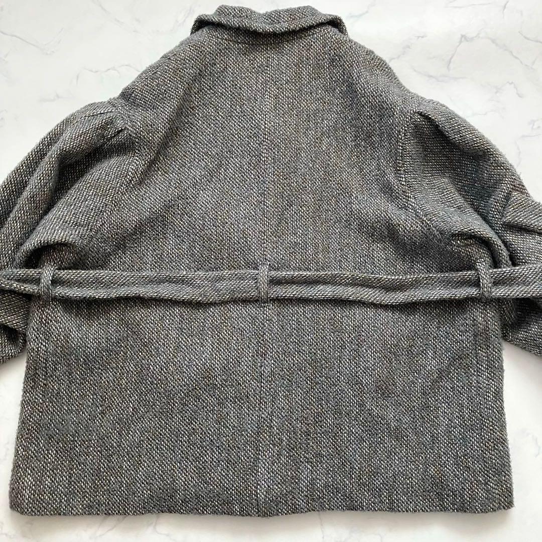 CLANE クラネ　MIX LOOP TWEED BOX COAT ツイード