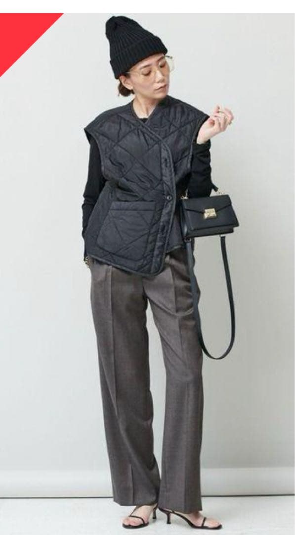 専用品 【カレンソロジー】キルティングショートベスト