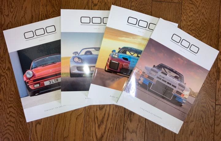輸入盤　ポルシェ専門誌「OOO」