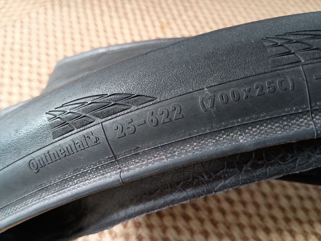 コンチネンタル GP5000 25C　クリンチャー2本セット