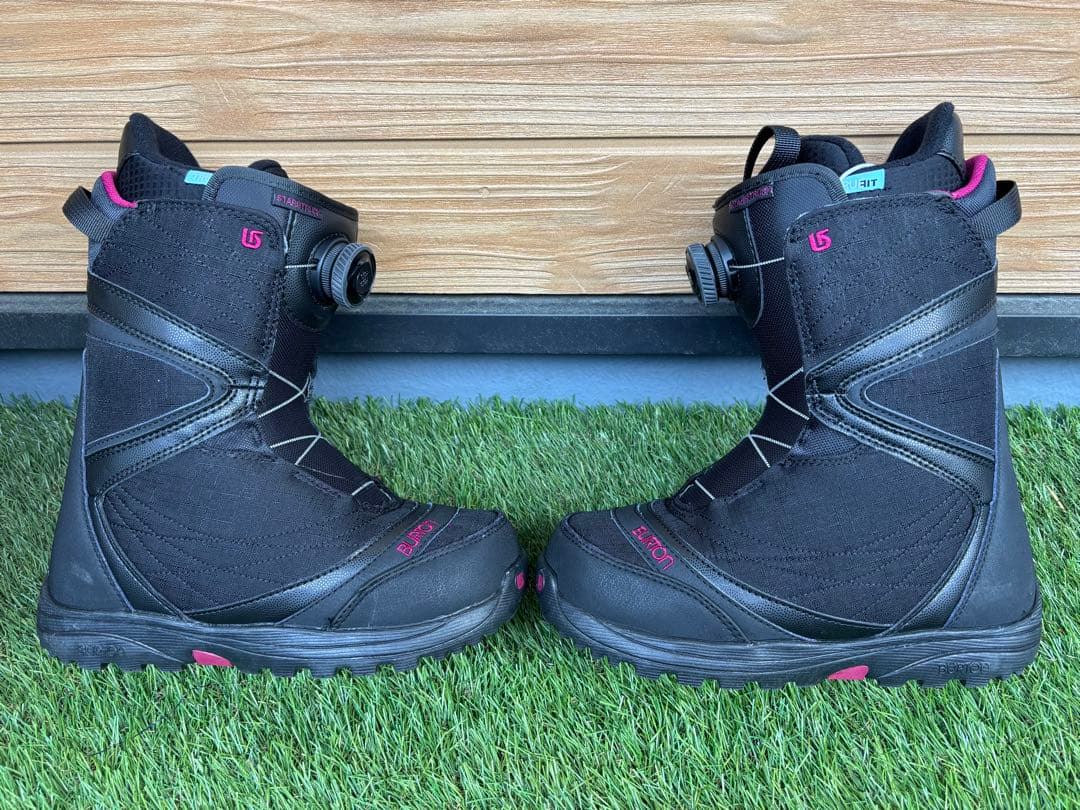 【2回使用美品】Burton BOA スノーボードブーツ 23cm