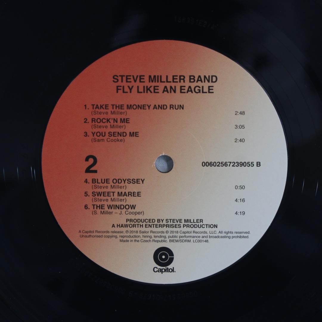 Steve Miller Band Fly Like an Eagle チェコ盤