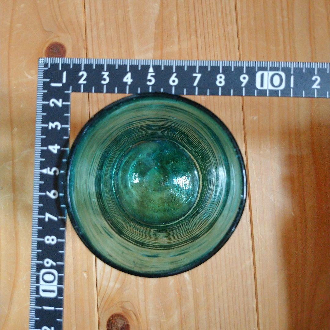 小谷真眞倉敷ガラス吹きガラスハンドメイドガラス花瓶コップ