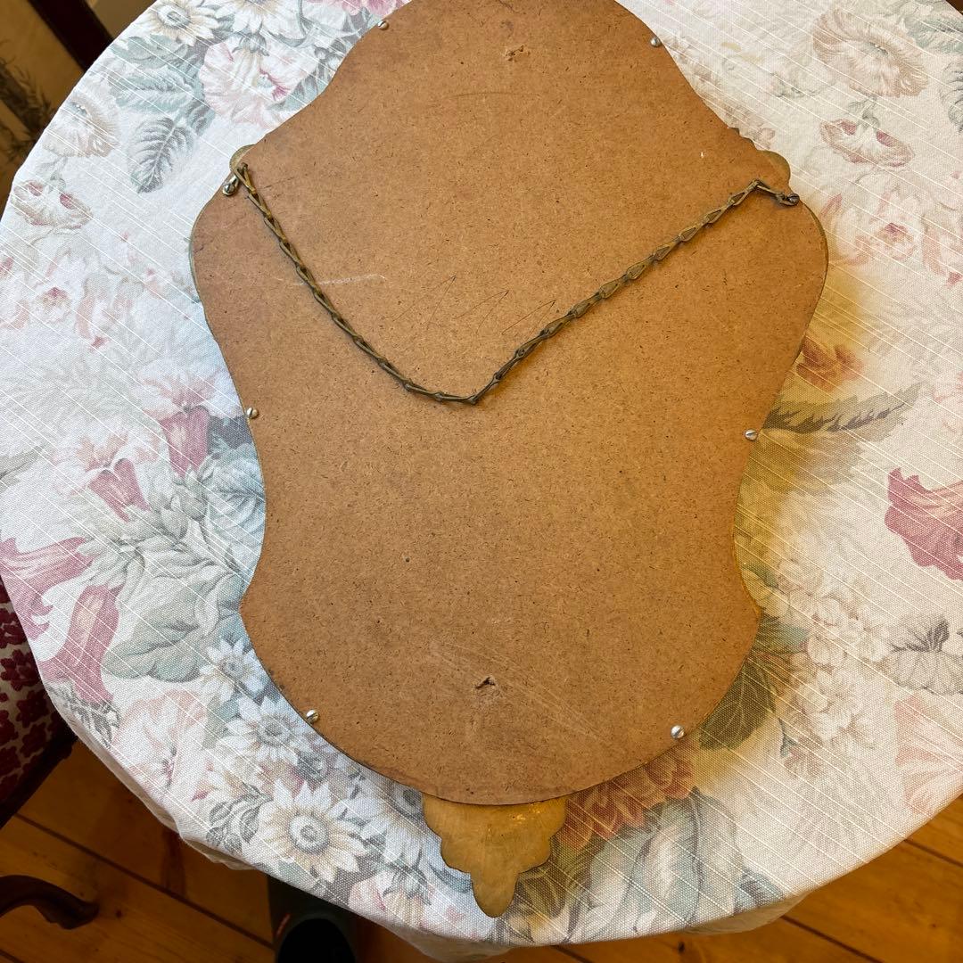 バロックスタイル ゴールド壁掛け鏡