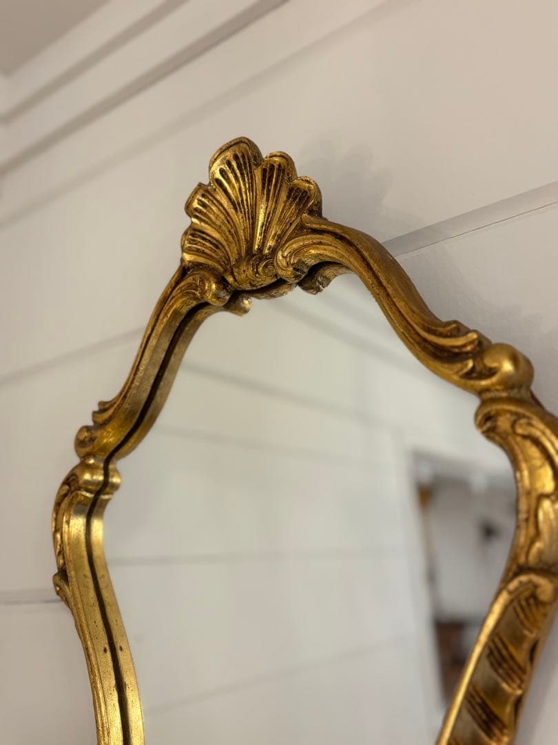 バロックスタイル ゴールド壁掛け鏡
