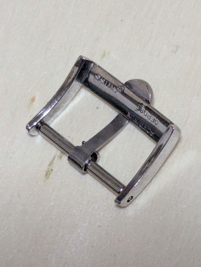 OMEGA　ステンレス尾錠　16ミリ