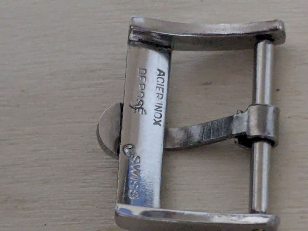 OMEGA　ステンレス尾錠　16ミリ