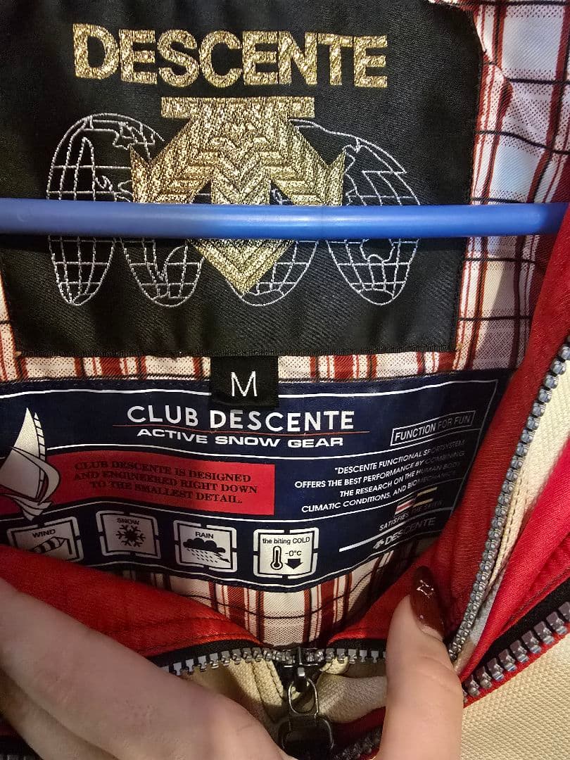 デサント　スノーボード　スキー　スノボウェア　セットアップ上下　レディース　M