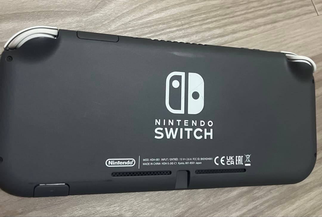 Nintendo 任天堂　Switch スイッチライト　グレー　本体