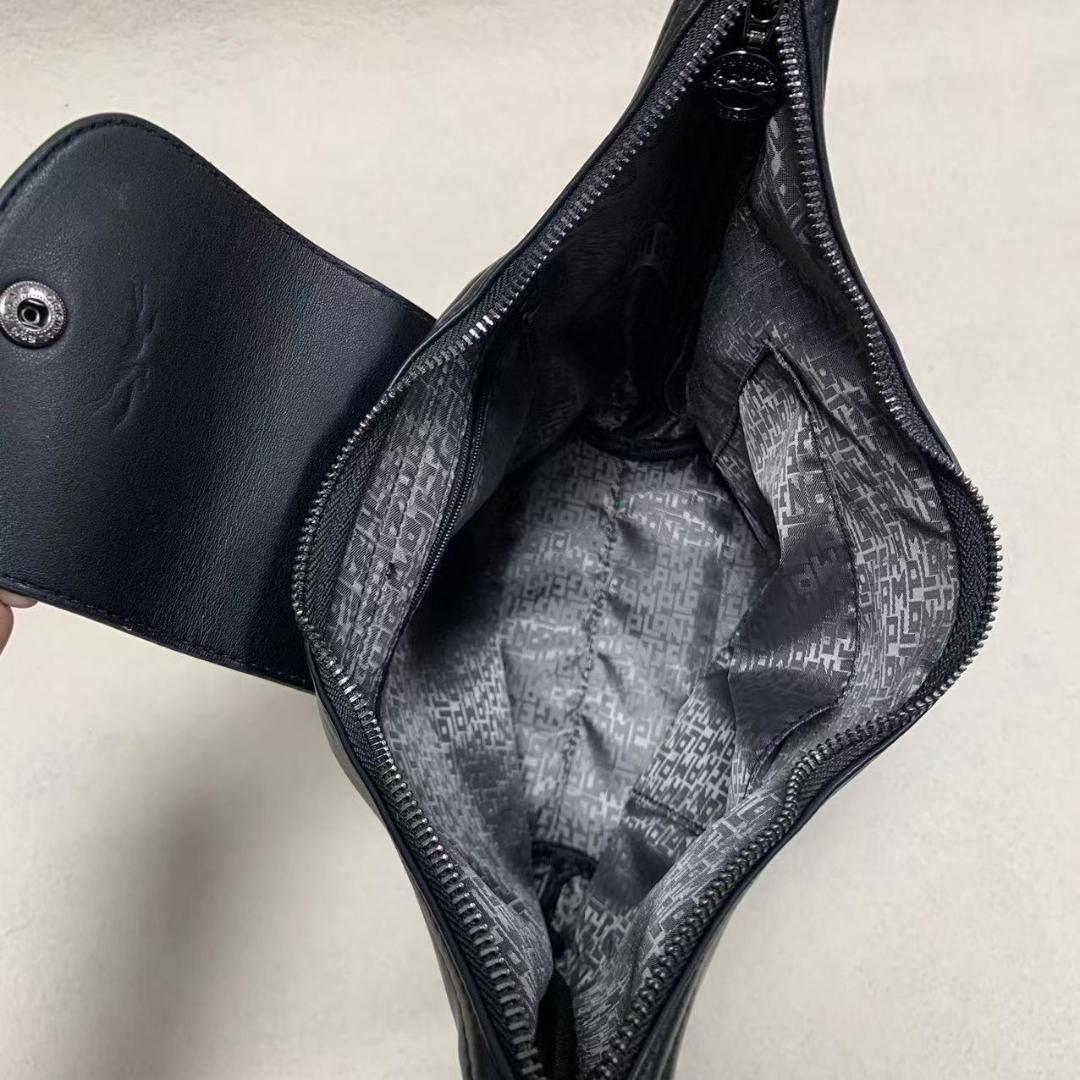 LONGCHAMP HOBO ロンシャン ショルダーバッグ ブラック