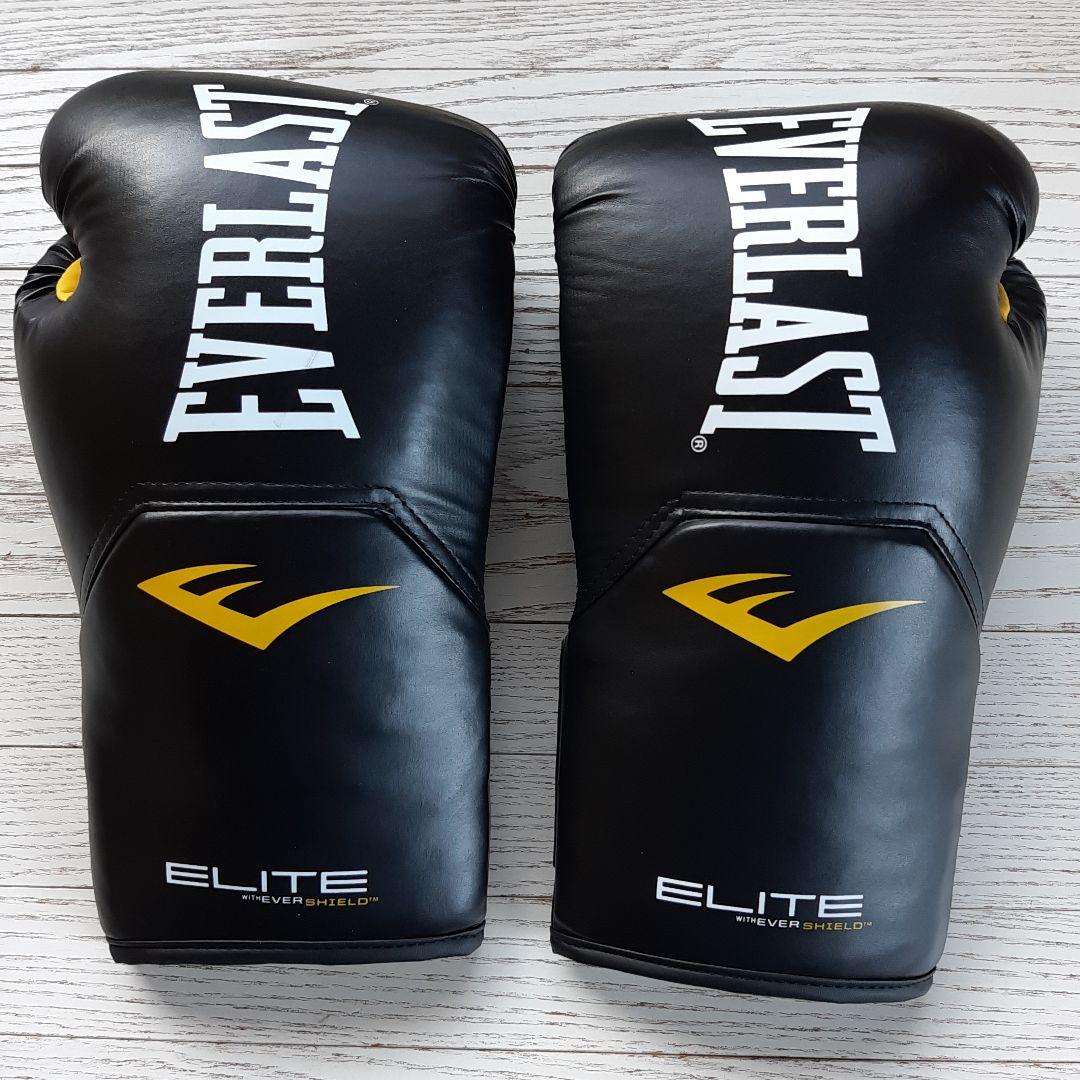 【美品】EVERLAST エバーラスト エリートプロスタイル グローブ 16oz