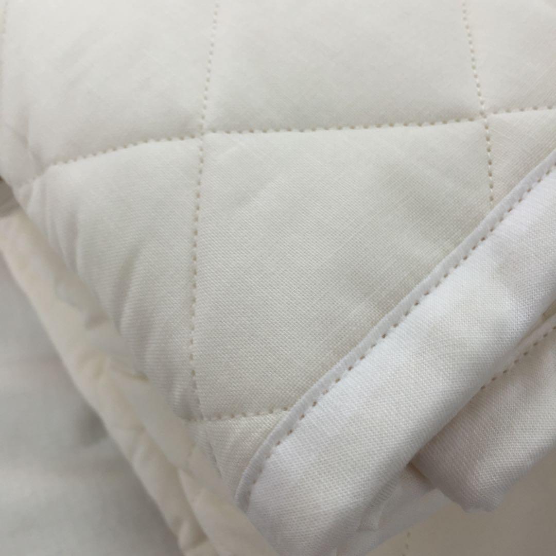 今治5重ガーゼケット シングル ベージュ×1枚，パットシーツ　シングル×1枚