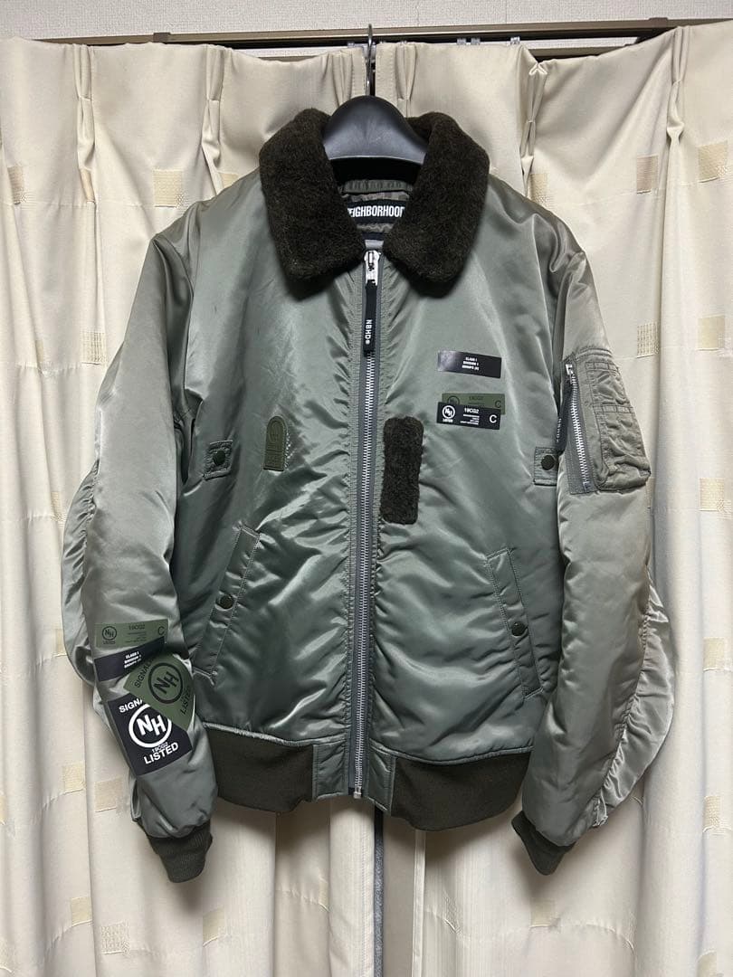 ネイバーフッド B-15D/N-JKT フライトジャケット　L