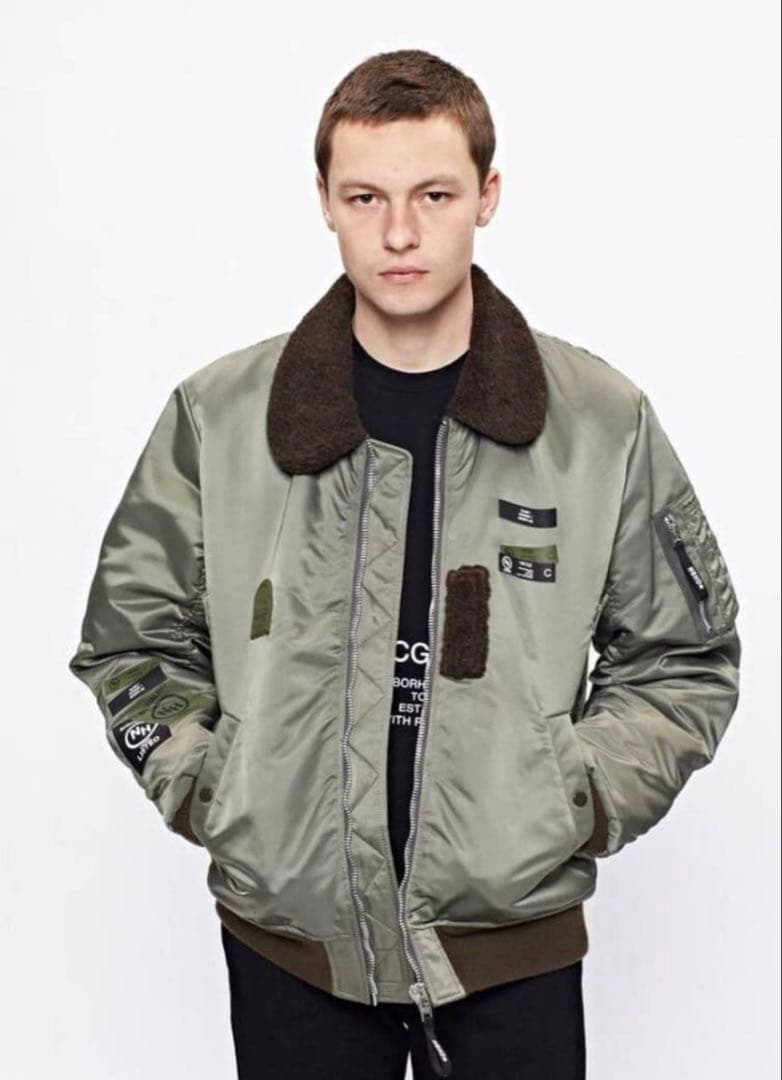 ネイバーフッド B-15D/N-JKT フライトジャケット　L