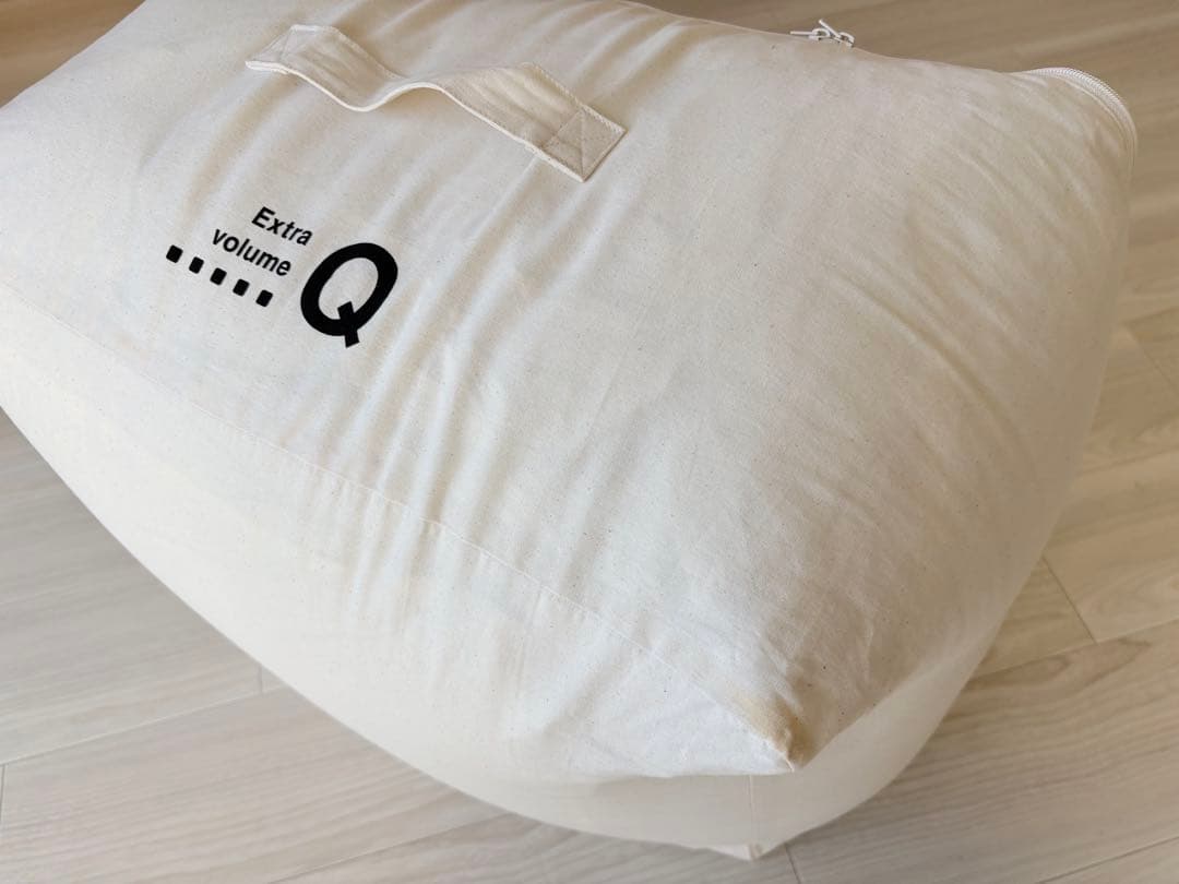 未使用　無印良品　羽毛掛ふとん・二層式　クイーン　210x210cm 掛け布団