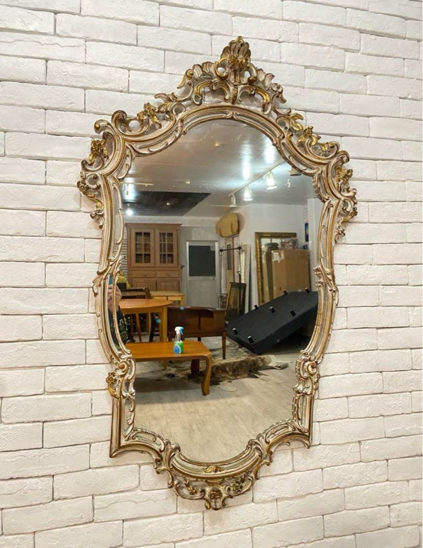 【KAKA 質問逃げ✖️ 】定価12万　超特大　壁掛け　鏡　ミラー　超美品