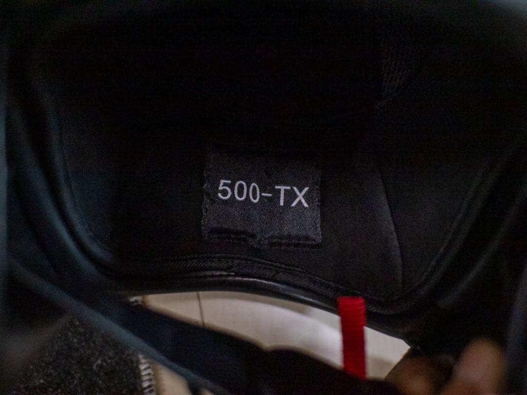 XL 極小帽体　500tx スモールジェット　アイボリーエイジング割れドクロ