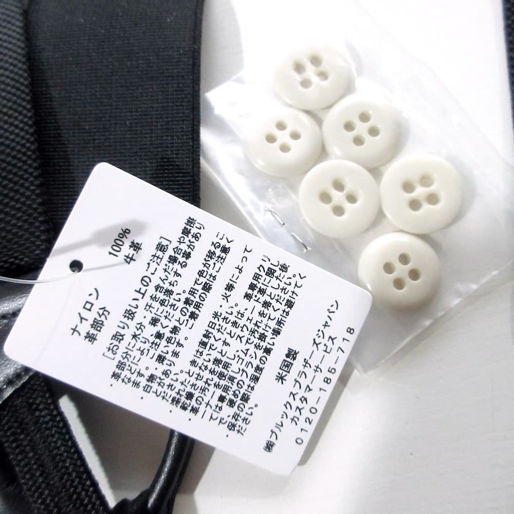 Z*C様 ブルックスブラザーズ 新品 ボタン式サスペンダー 定価¥13200