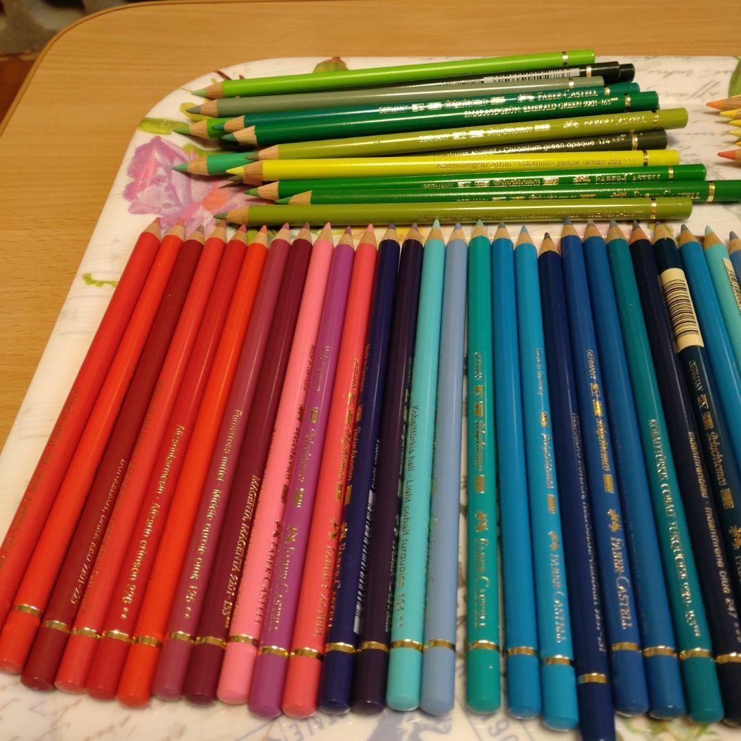 ファーバーカステルポリクロモス油性色鉛筆　74本