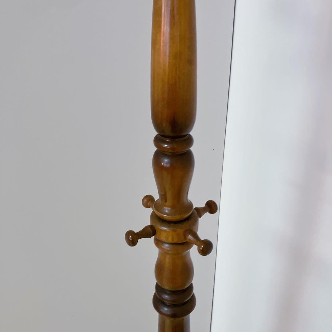 karimoku カリモク　コロニアル　木製　ポールハンガー　ハンガーラック