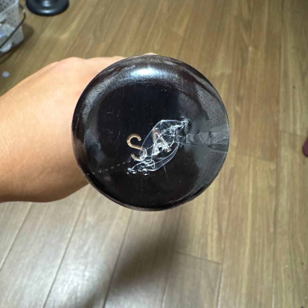 ZETT限定硬式木製バット 佐野モデル 84cm880ｇ くり抜きあり