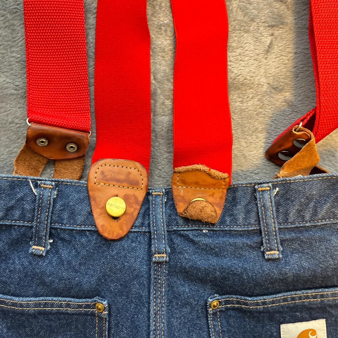 CARHARTT　デニムダブルニーサスペンダー　　31/34