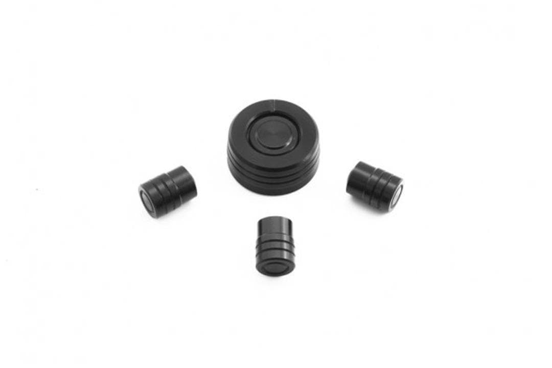 ロードスター NA アルミ削り出し エアコンノブ ダイヤル セット ブラック 黒