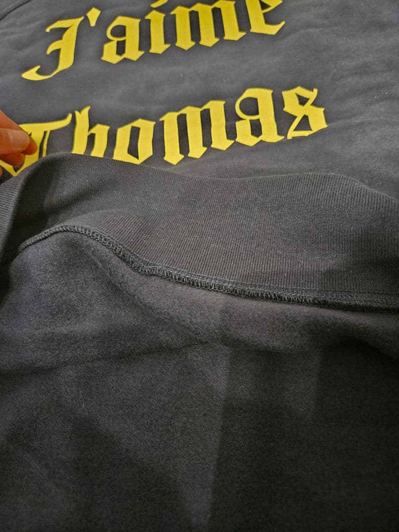 THOMAS MAGPIE 　キャトルメラージュ　ネイビー 　スウェット　 新品