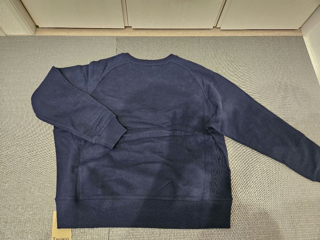 THOMAS MAGPIE 　キャトルメラージュ　ネイビー 　スウェット　 新品