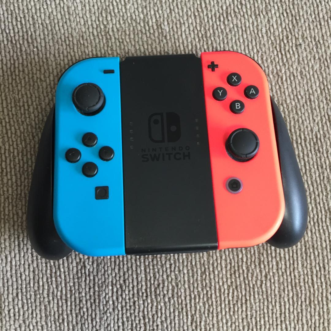 【美品】Nintendo Switch 本体 青と赤のJoy-Con付き