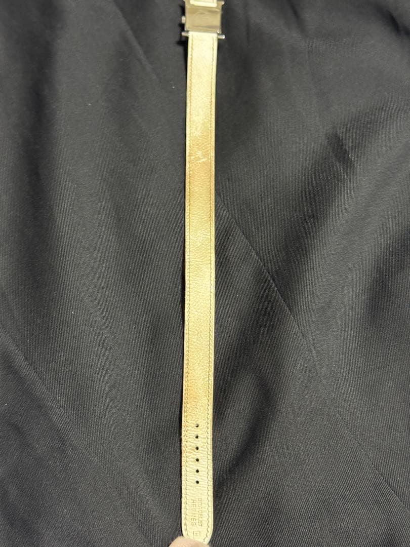 エルメスHウォッチ　ホワイト