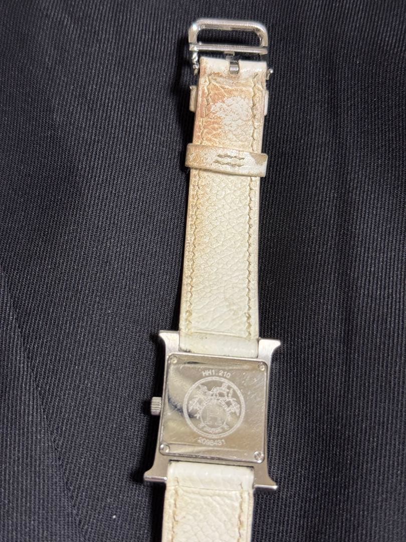 エルメスHウォッチ　ホワイト