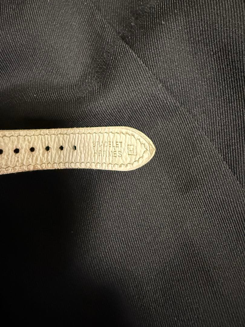 エルメスHウォッチ　ホワイト