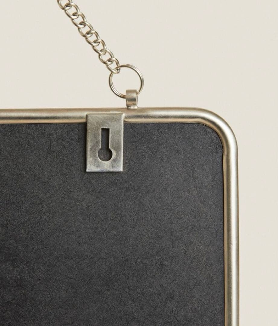 完売　廃盤　ZARA  ザラホーム ミラー　チェーン付き　ウォールミラー