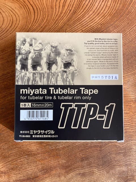 ★ ミヤタ チューブラーテープ TTP-1 　16mm×20m 未使用品　★