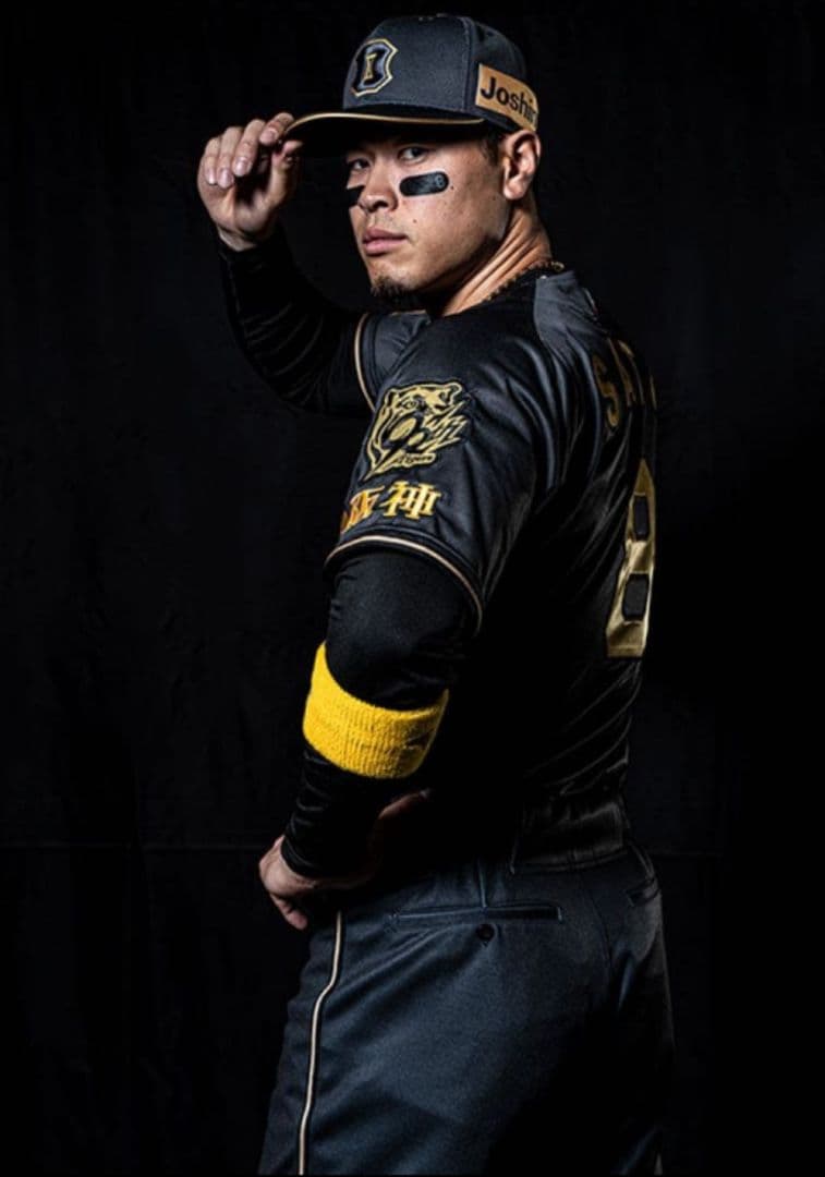 阪神タイガース 佐藤輝明 レプリカユニフォーム TIGERS B-LUCK Ｌ