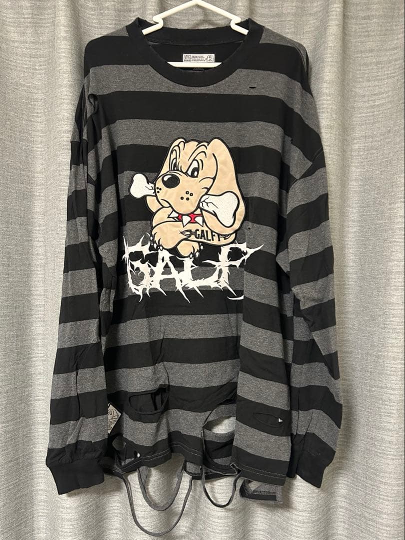 本日限り！GALFY ガルフィー ビリビリボーダー ロンT