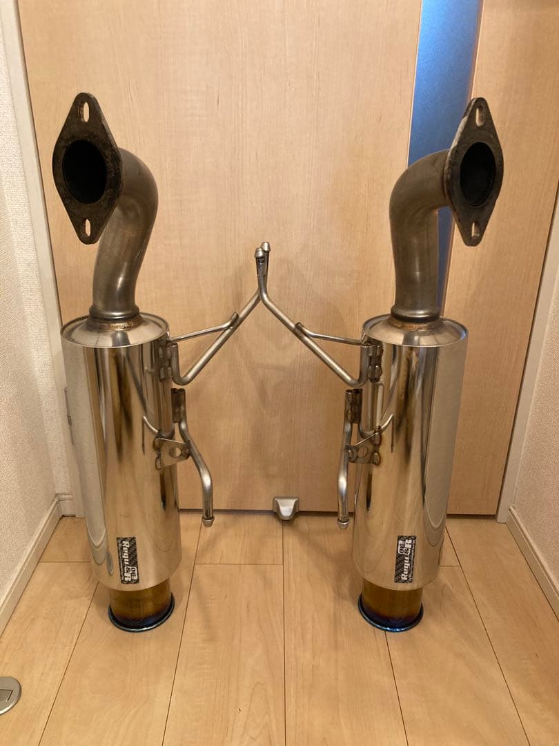 2児のパパ　柿本マフラーRegu.06 & R Singleリアピースのみ